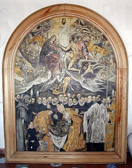 ENTIERRO DEL CONDE ORGAZ ( EL GRECO - Toledo )